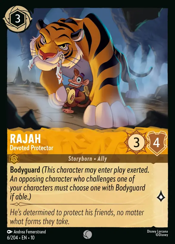 Rajah - Devoted Protector『6/204·EN·10』 Rajah - Devoted Protector『6/204·EN·10』