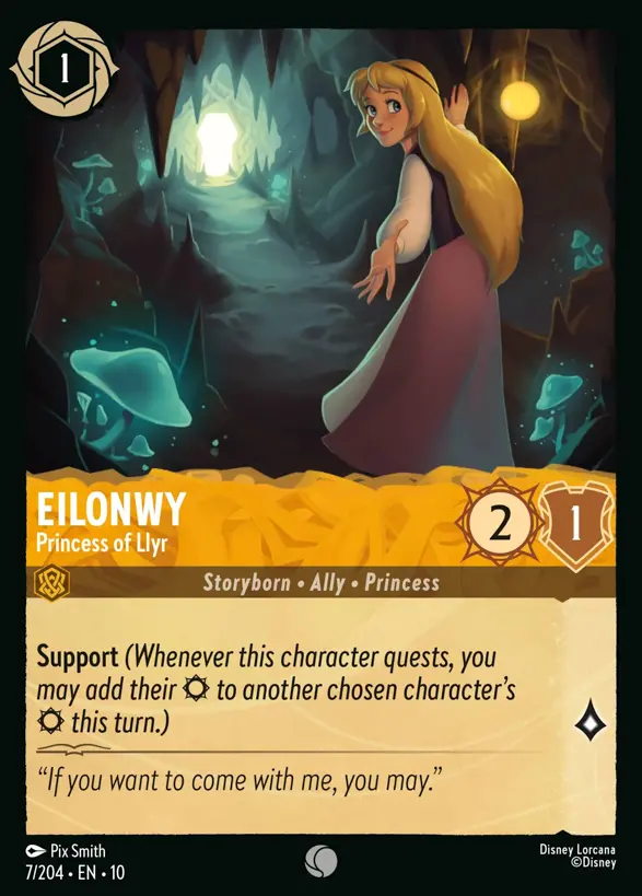 Eilonwy - Princess of Llyr『7/204·EN·10』 Eilonwy - Princess of Llyr『7/204·EN·10』