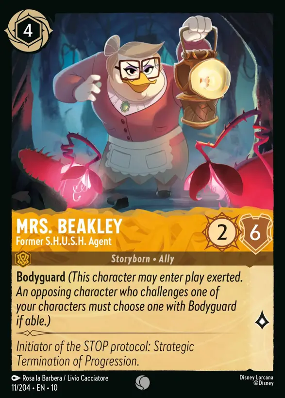 Mrs. Beakley - Former S.H.U.S.H. Agent『11/204·EN·10』 Mrs. Beakley - Former S.H.U.S.H. Agent『11/204·EN·10』