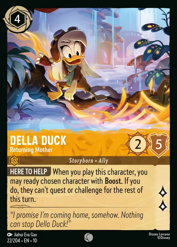 Della Duck - Returning Mother『22/204·EN·10』 Della Duck - Returning Mother『22/204·EN·10』