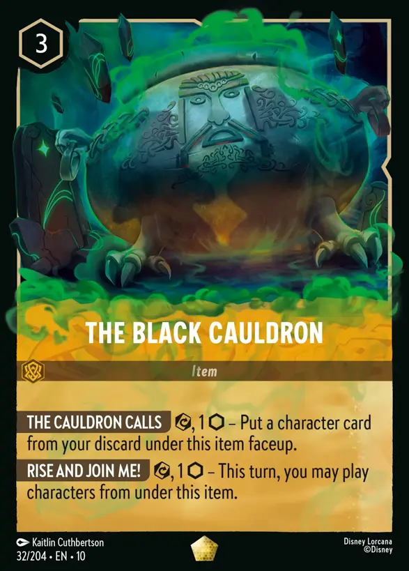The Black Cauldron『32/204·EN·10』 The Black Cauldron『32/204·EN·10』