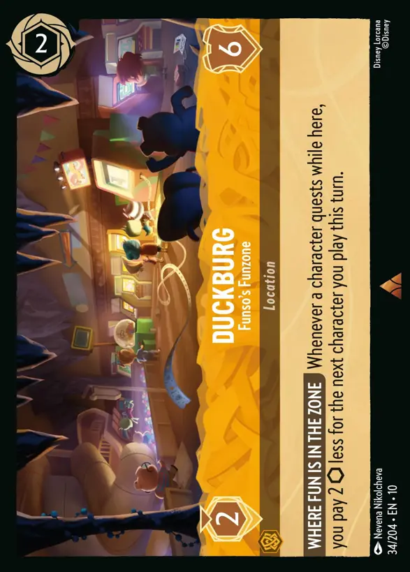 Duckburg - Funso's Funzone『34/204·EN·10』 Duckburg - Funso's Funzone『34/204·EN·10』