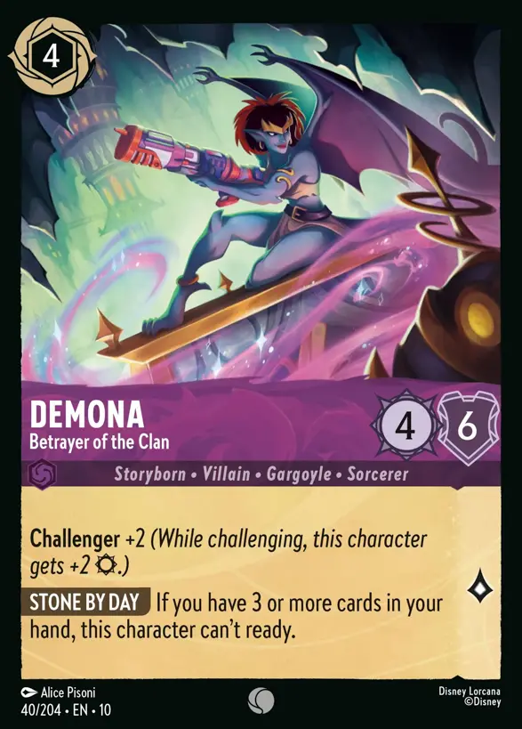 Demona - Betrayer of the Clan『40/204·EN·10』 Demona - Betrayer of the Clan『40/204·EN·10』