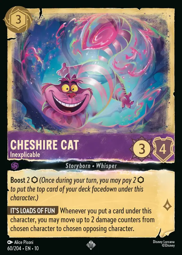 Cheshire Cat - Inexplicable『60/204·EN·10』 Cheshire Cat - Inexplicable『60/204·EN·10』