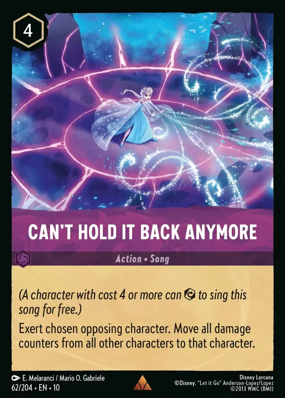 Can't Hold it Back Anymore『62/204·EN·10』 Can't Hold it Back Anymore『62/204·EN·10』