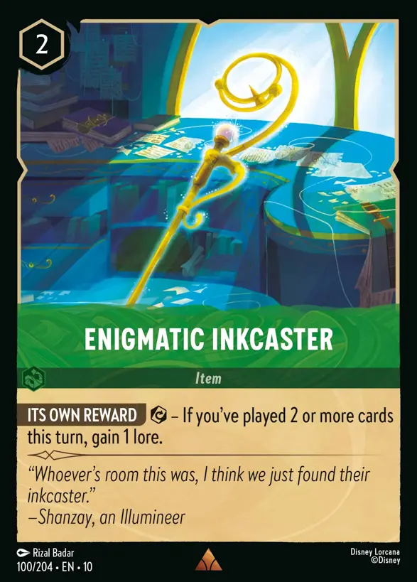 Enigmatic Inkcaster『100/204·EN·10』 Enigmatic Inkcaster『100/204·EN·10』