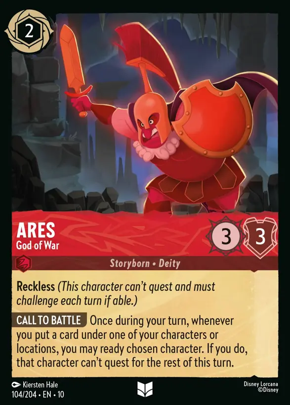 Ares - God of War『104/204·EN·10』 Ares - God of War『104/204·EN·10』