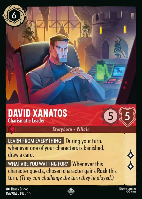 David Xanatos - Charismatic Leader『116/204·EN·10』 David Xanatos - Charismatic Leader『116/204·EN·10』