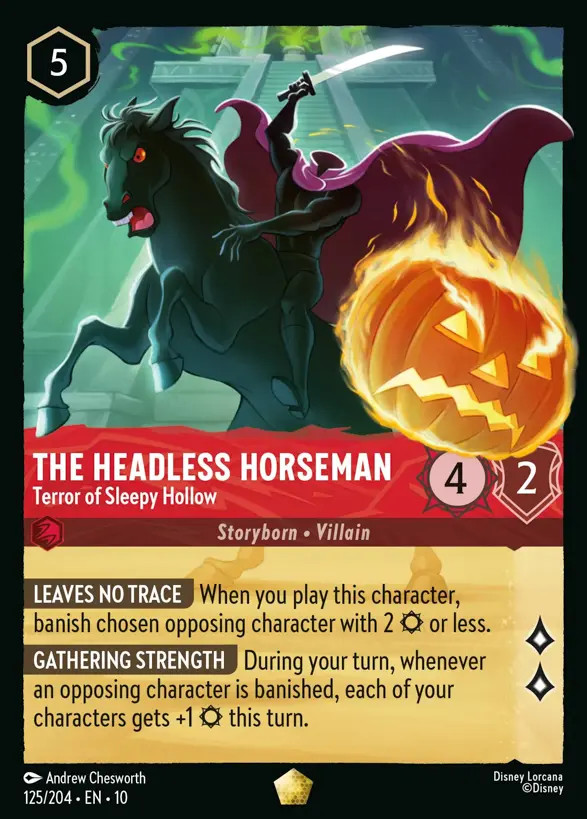 The Headless Horseman - Terror of Sleepy Hollow『125/204·EN·10』 The Headless Horseman - Terror of Sleepy Hollow『125/204·EN·10』