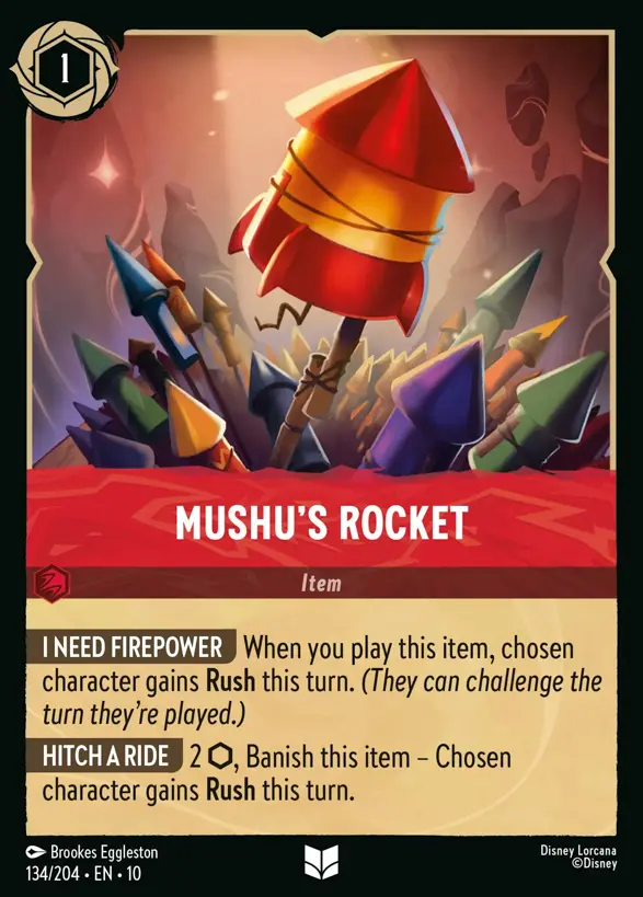 Mushu's Rocket『134/204·EN·10』 Mushu's Rocket『134/204·EN·10』