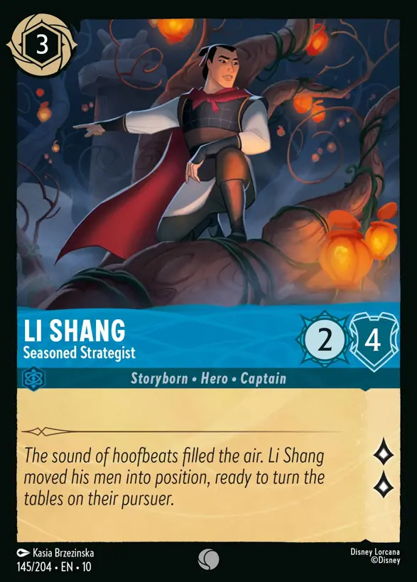 Li Shang - Seasoned Strategist『145/204·EN·10』 Li Shang - Seasoned Strategist『145/204·EN·10』