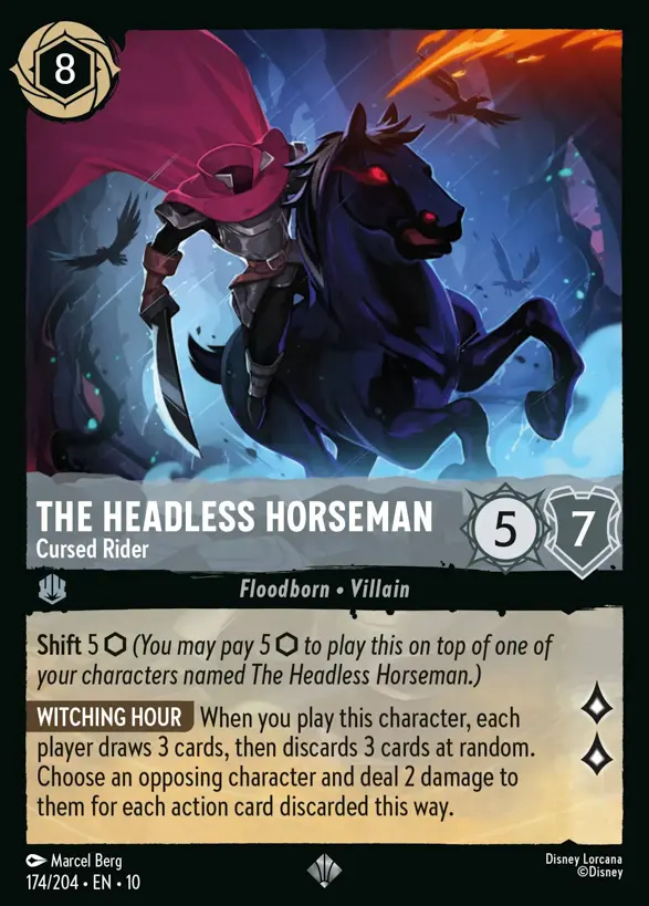 The Headless Horseman - Cursed Rider『174/204·EN·10』 The Headless Horseman - Cursed Rider『174/204·EN·10』