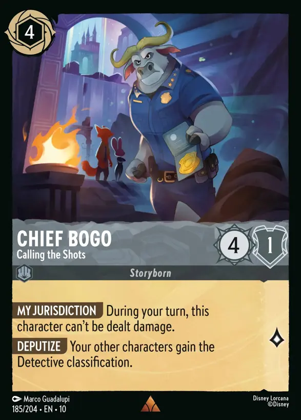 Chief Bogo - Calling the Shots『185/204·EN·10』 Chief Bogo - Calling the Shots『185/204·EN·10』