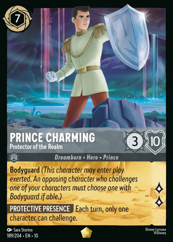 Prince Charming - Protector of the Realm『189/204·EN·10』 Prince Charming - Protector of the Realm『189/204·EN·10』