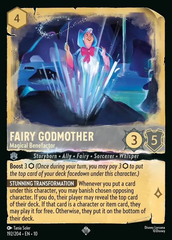 Fairy Godmother - Magical Benefactor『192/204·EN·10』 Fairy Godmother - Magical Benefactor『192/204·EN·10』