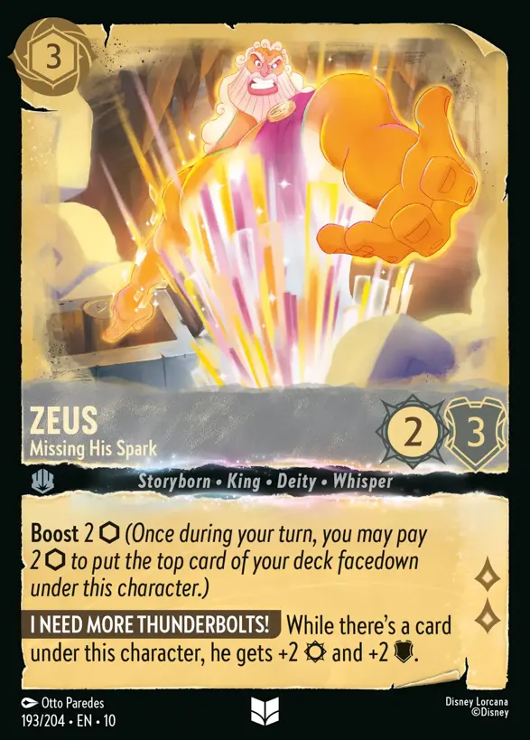 Zeus - Missing His Spark『193/204·EN·10』 Zeus - Missing His Spark『193/204·EN·10』