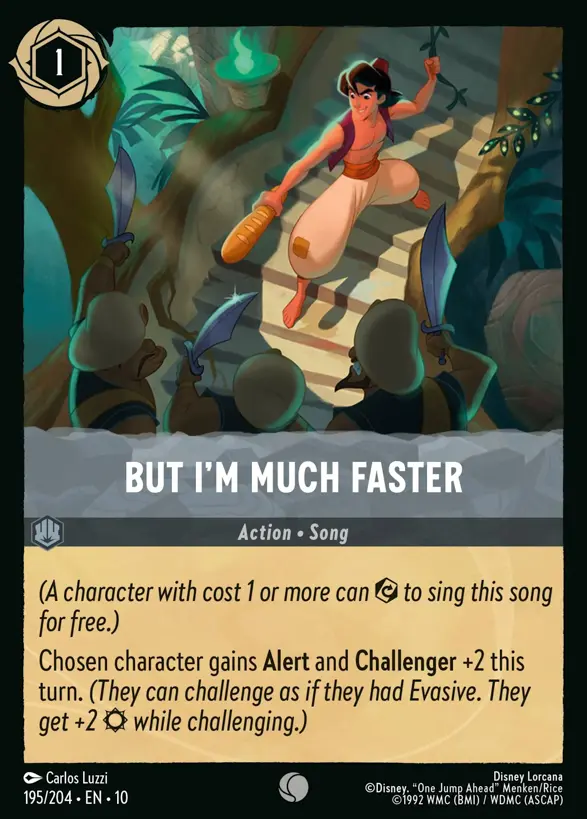 But I'm Much Faster『195/204·EN·10』 But I'm Much Faster『195/204·EN·10』