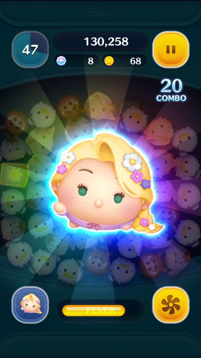 ラプンツェル＋の金髪が美しいイラスト