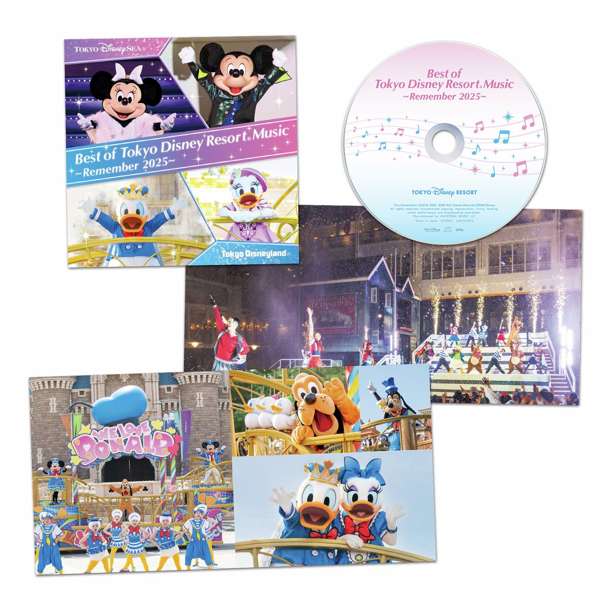 CDの特典ブックレットに収められたパークの美しい写真