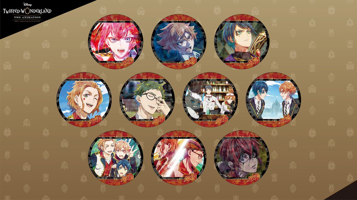 ツイステッドワンダーランドアニメの新商品アクリルスタンドなど