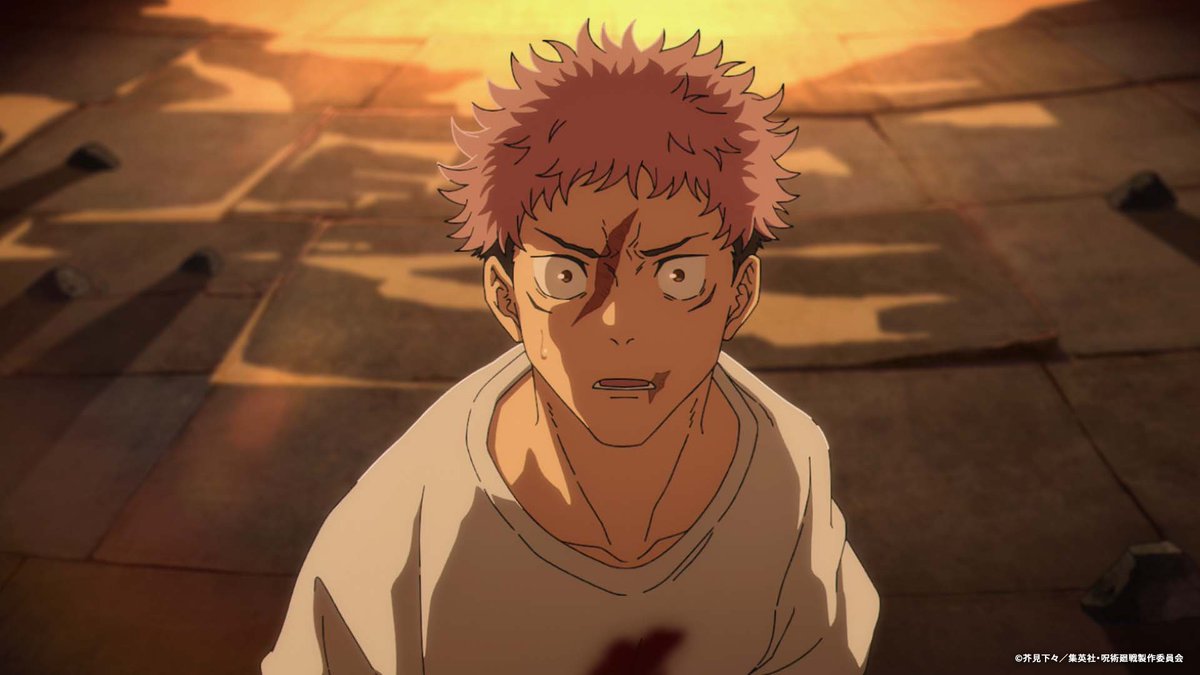 呪術廻戦死滅回游前編の虎杖と乙骨の対決シーン画像