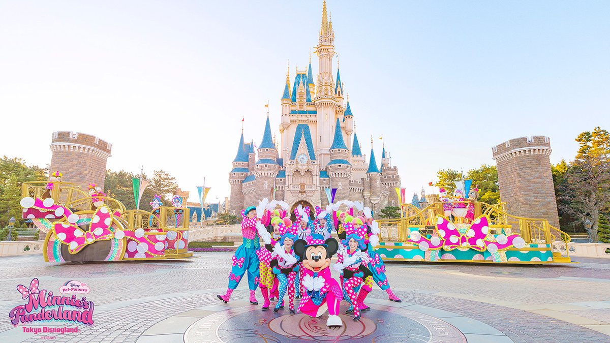 ディズニー・パルパルーザ“ミニーのファンダーランド”パレード壁紙