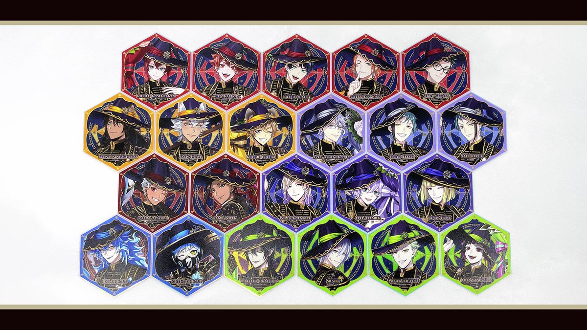 ツイステッドワンダーランド ブルームバースデーアート商品のレイヤードアクリルスタンド