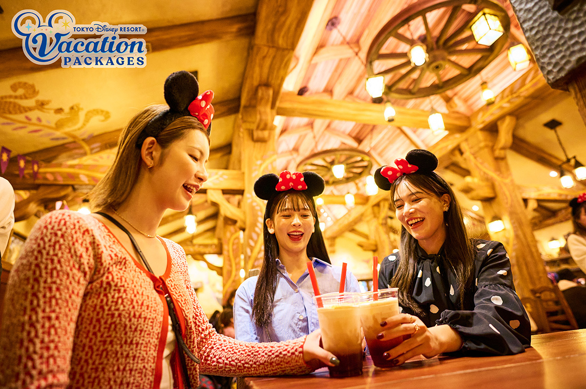 東京ディズニーリゾートのバケーションパッケージで楽しむドリンク