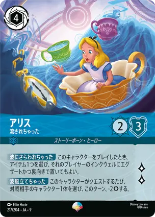 アリス - 流されちゃった