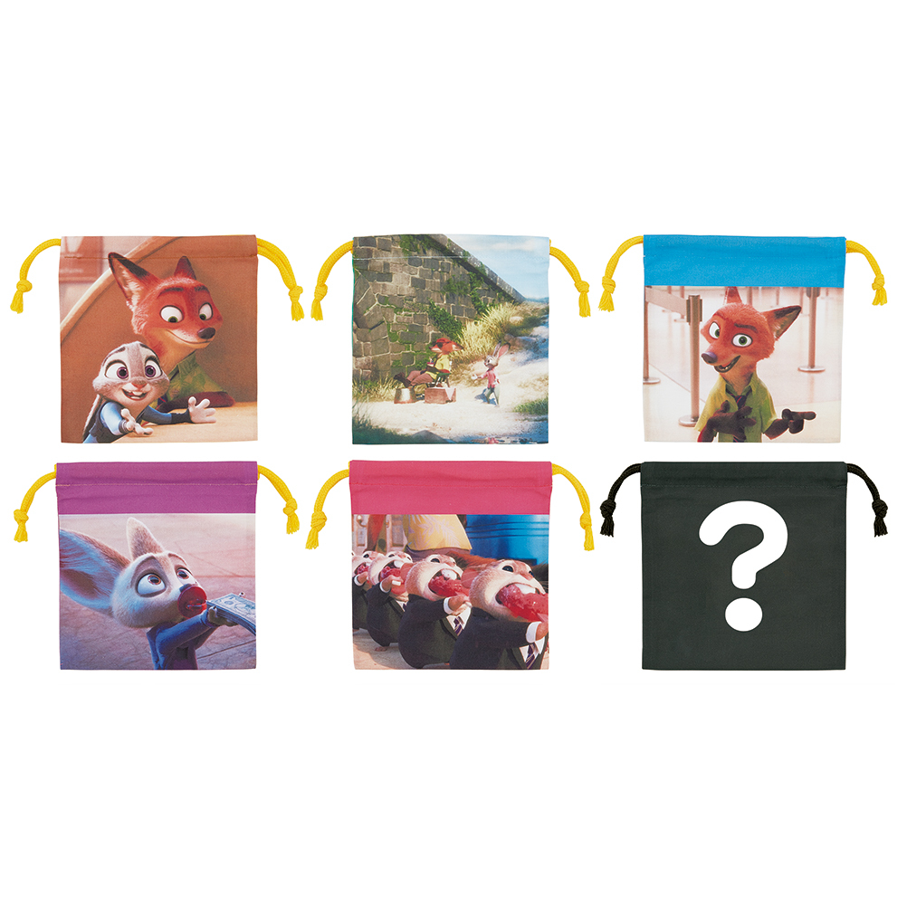 ベイマックスの可愛いワンシーンが入った巾着