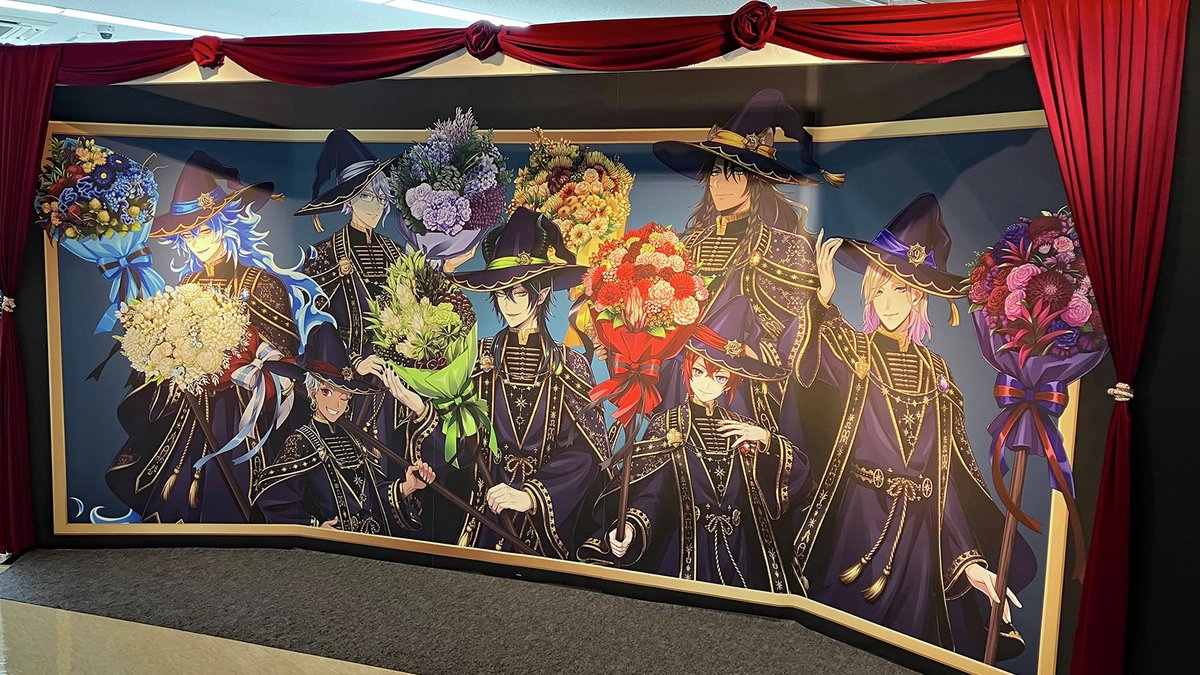 ツイステッドワンダーランド ブルームバースデー アニメイトオンリーショップの特別展示