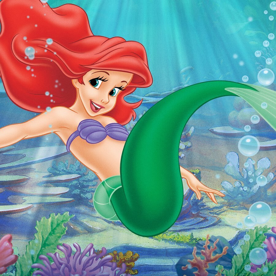 海底の楽しいシーンを切り取ったイラスト