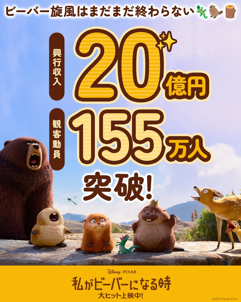 『私がビーバーになる時』のポスター