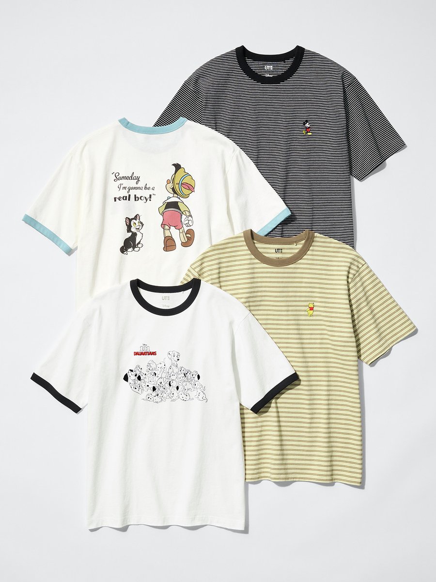 ディズニーキャラクターのアイコンTシャツデザイン