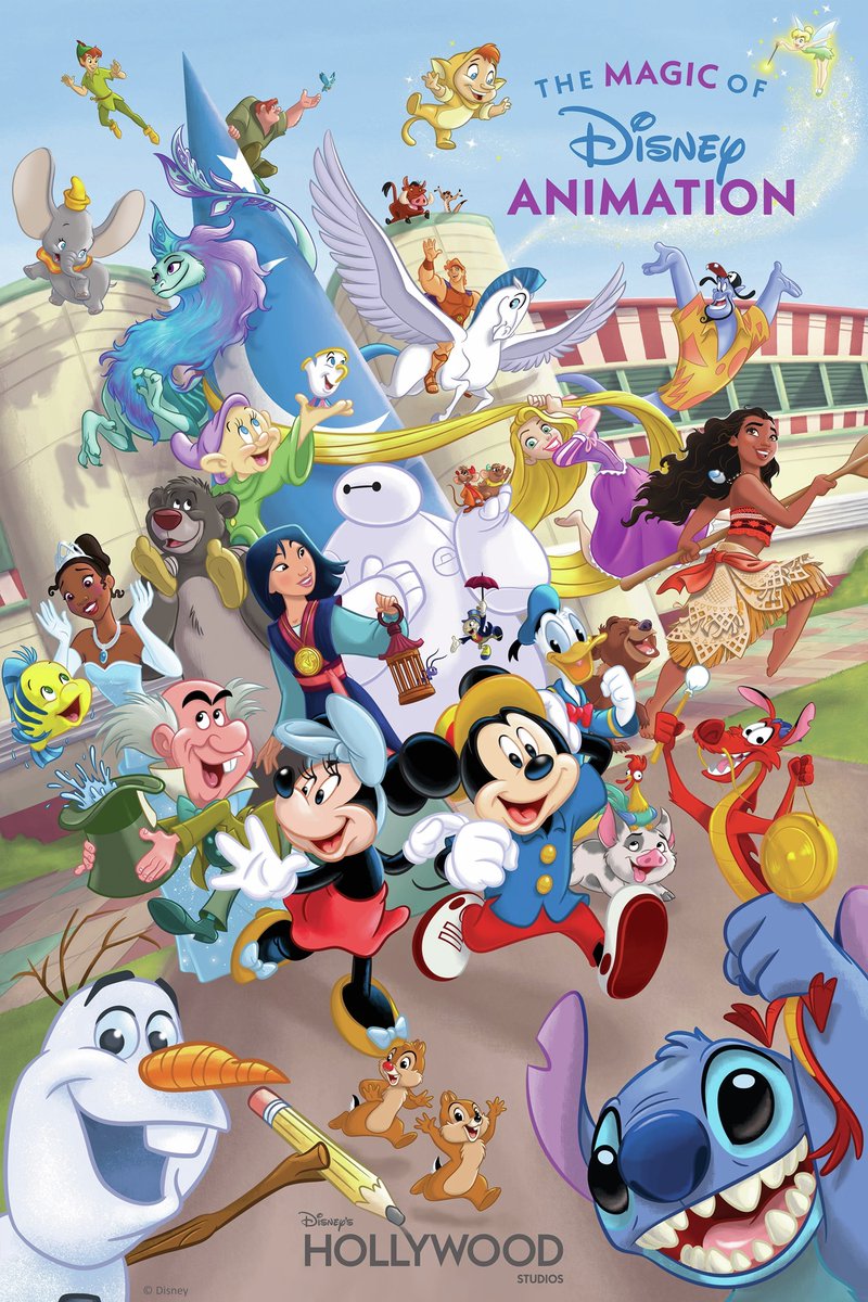 ハリウッドスタジオ新エリアのアニメーション制作工程イメージ