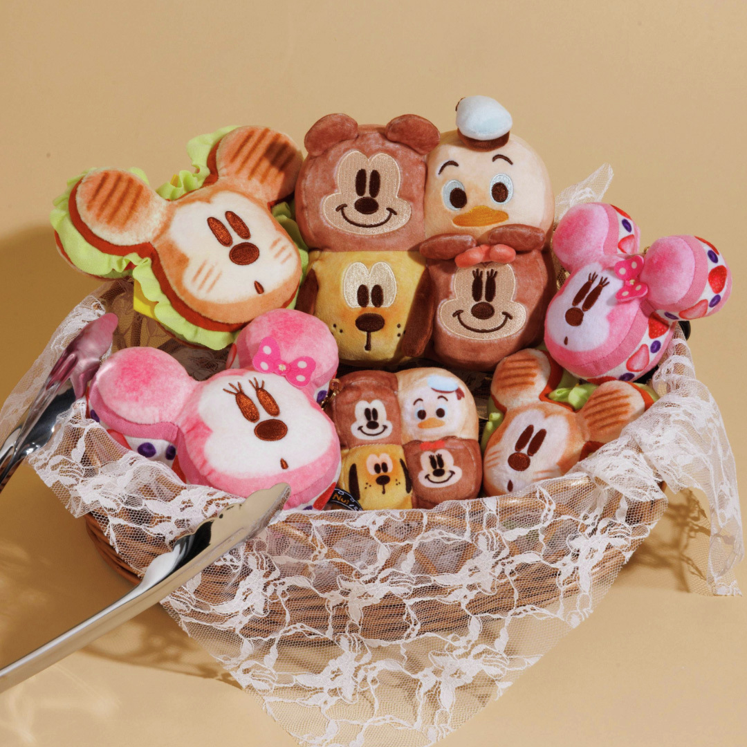 Nuiパンシリーズ第7弾のミッキーサンドウィッチなど