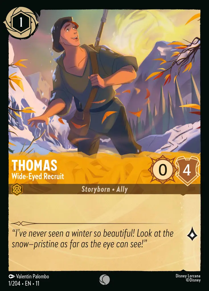 Thomas - Wide‐Eyed Recruit