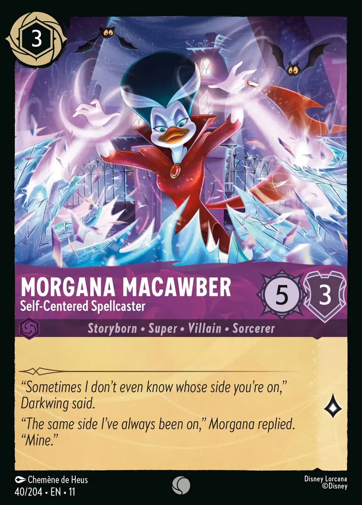 Morgana Macawber - Self‐Centered Spellcaster