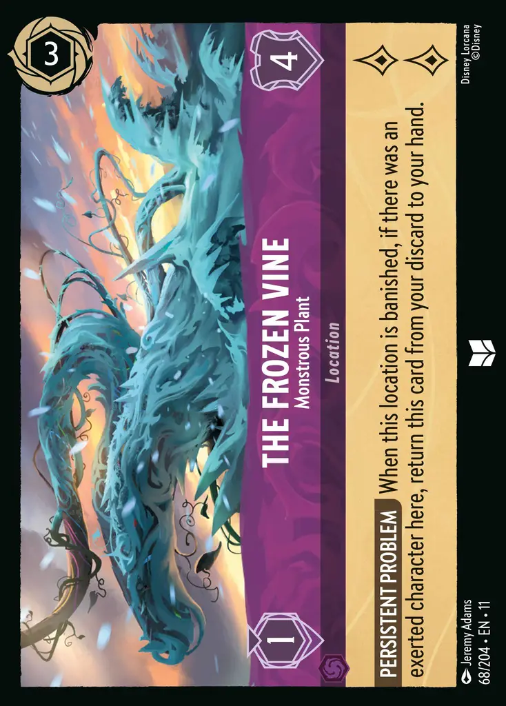 The Frozen Vine - Monstrous Plant