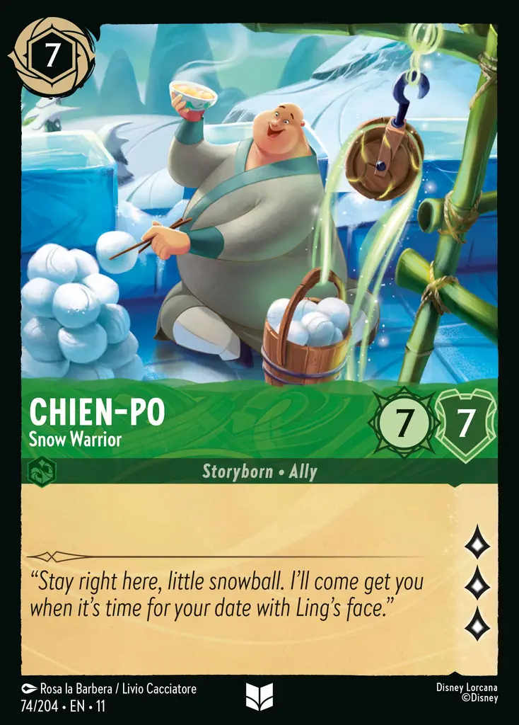 Chien‐Po - Snow Warrior