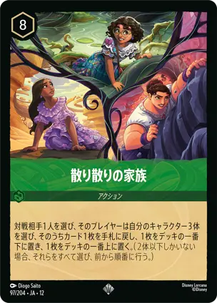 散り散りの家族