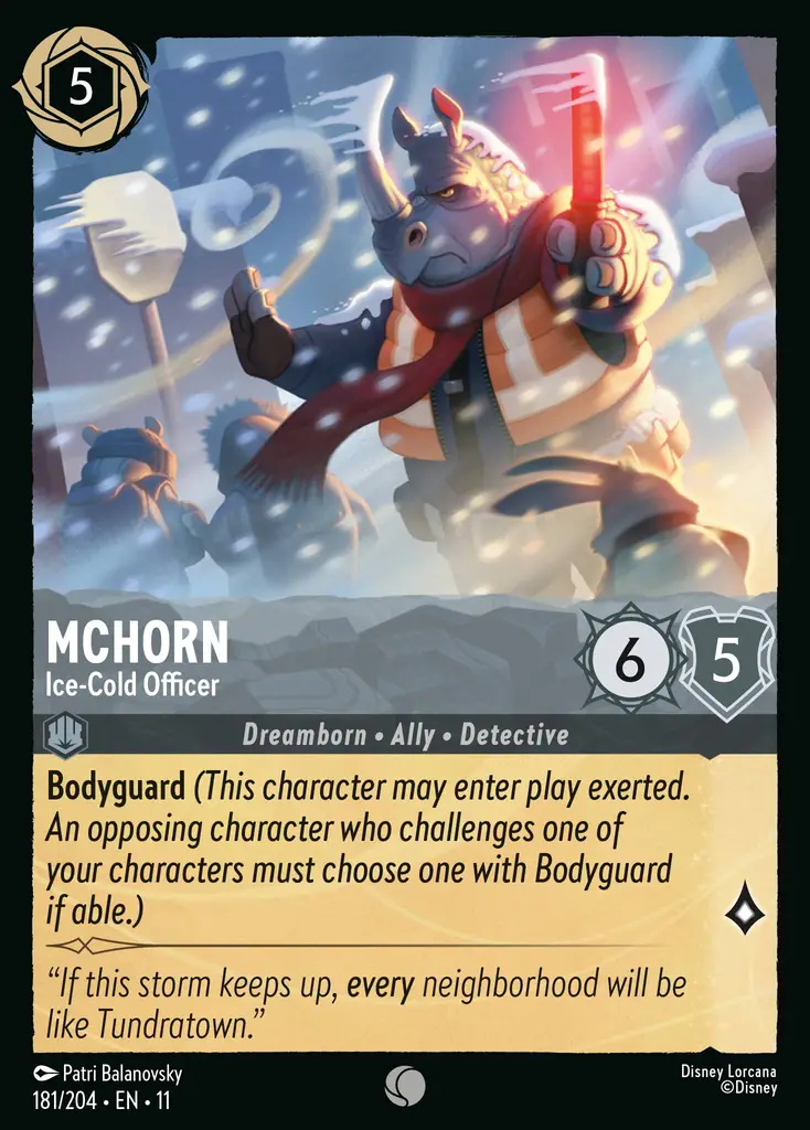 McHorn - Ice‐Cold Officer