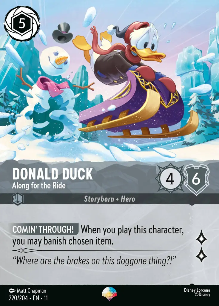Donald Duck - Along for the Ride