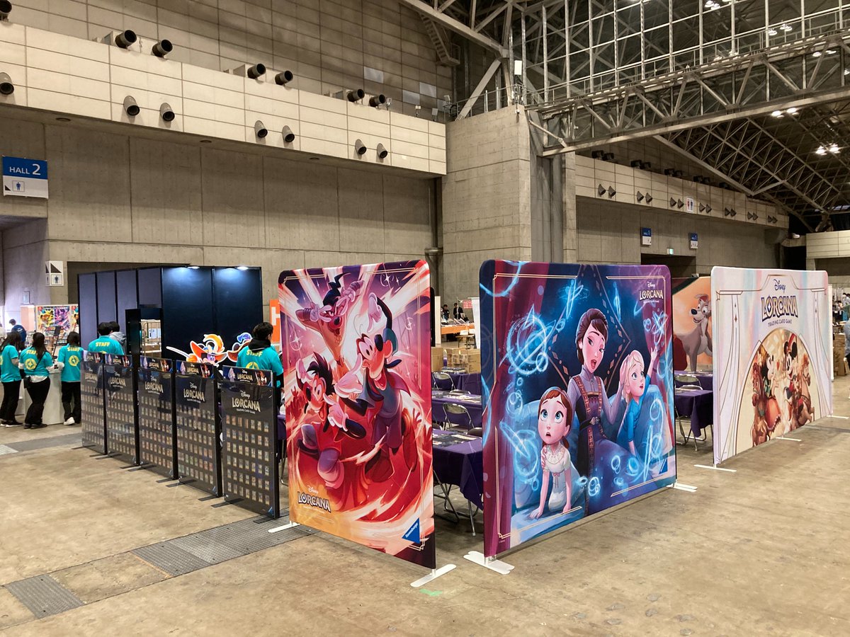 ディズニーロルカナ ゲームマーケット2026春ブースの様子