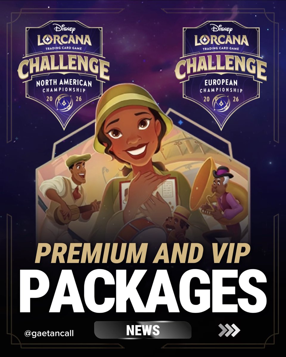 Championship packages announcement graphic